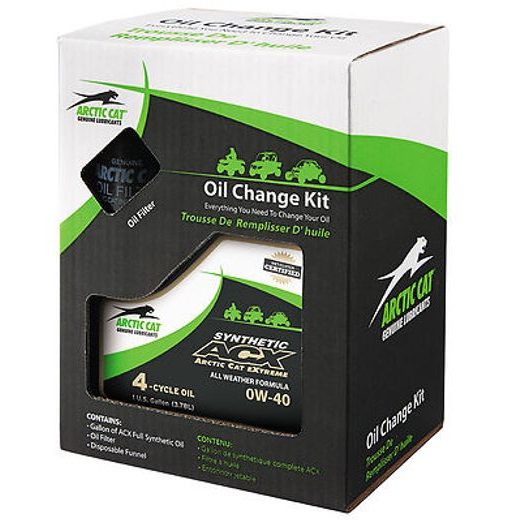 ARCTIC CAT R/B 2436-682 KIT, INTLAB OIL CHANGE SYN ACX (3,79 L)