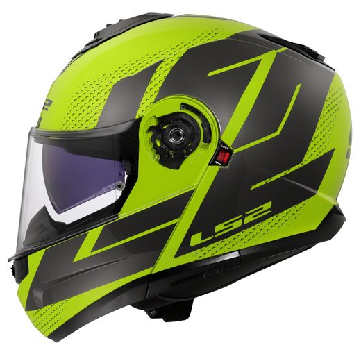 LS2 HELMETS LS2 FF908 STROBE II CODE H-VIS YELLOW-06
