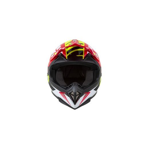 ZED PŘILBA DĚTSKÁ X1.9D TARGA RED/YELLOW FLUO/BLACK/WHITE
