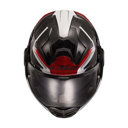 LS2 HELMETS LS2 FF901 ADVANT X SPECTRUM BLACK WHITE RED-06