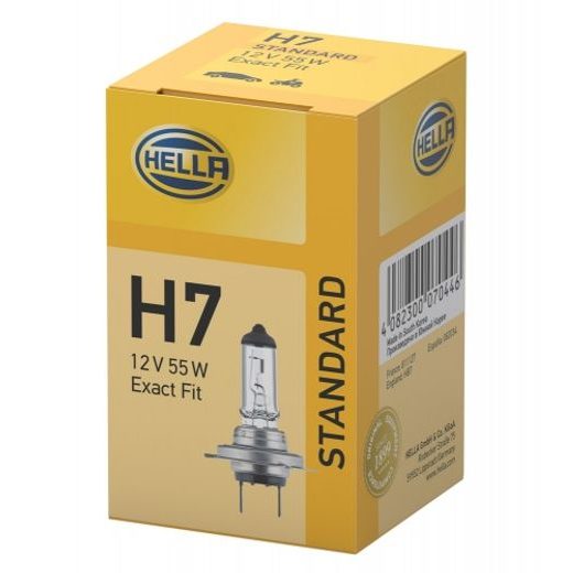 HELLA ŽÁROVKA H7 12V 55W PX26D