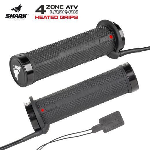 SHARK ACCESSORIES SHARK 4ZONE LOCK-ON HEATED GRIPS + THUMB WARMER