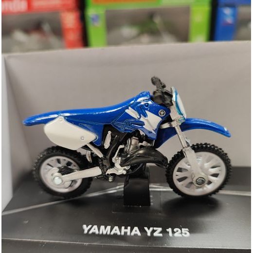 NEWRAY YAMAHA YZ 125 BLUE 1:32