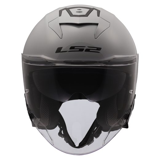 LS2 HELMETS LS2 OF618 VERSO II SOLID NARDO GREY