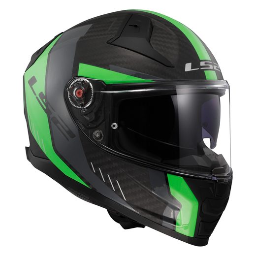 LS2 HELMETS LS2 FF811 VECTOR II C GRID MATT FLUO GREEN-06