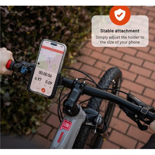 FIXED DRŽÁK MOBILNÍHO TELEFONU NA KOLO BIKEE PLUS BLACK