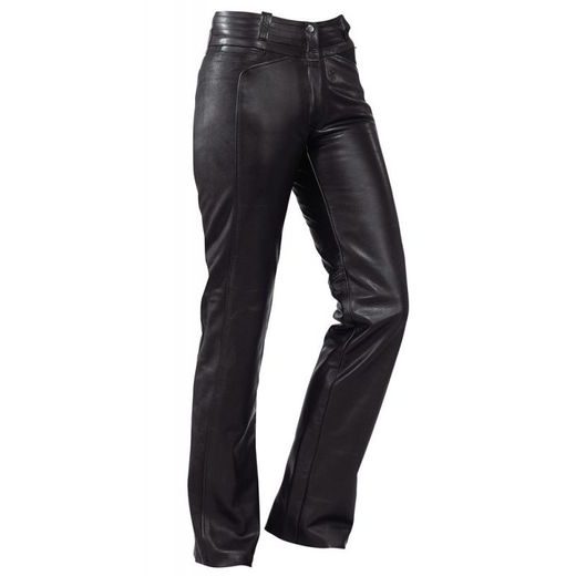 DIFI KOŽENÉ KALHOTY SHANNON LADY BLACK