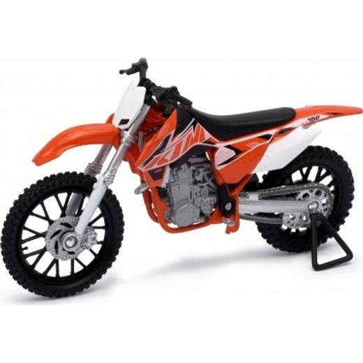 WELLY KTM 450 SX-F ORANGE 1:18
