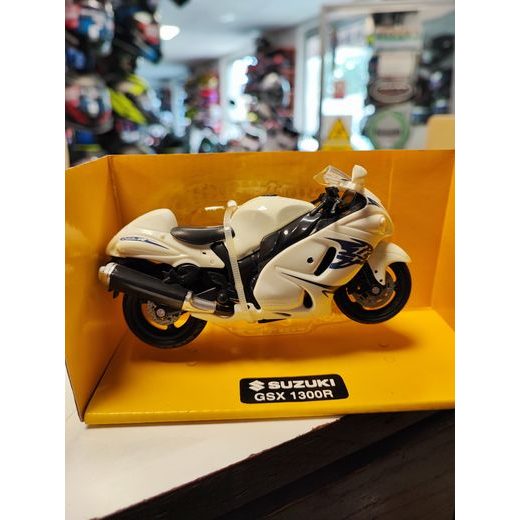 NEWRAY SUZUKI GSX 1300R WHITE 1:18