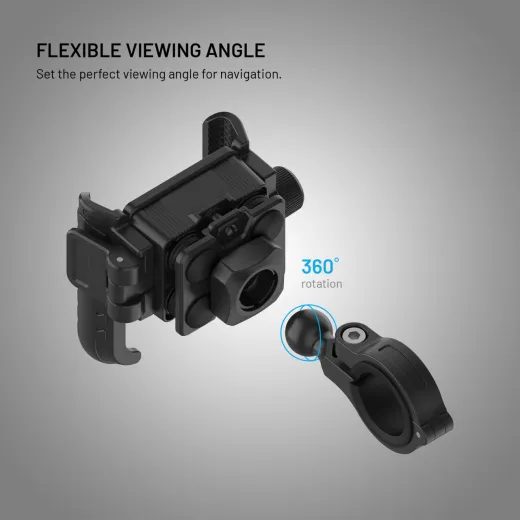 FIXED DRŽÁK MOBILNÍHO TELEFONU NA MOTORKU A KOLO BIKEE ANTI-SHOCK S ANTIVIBRAČNÍM MODULEM