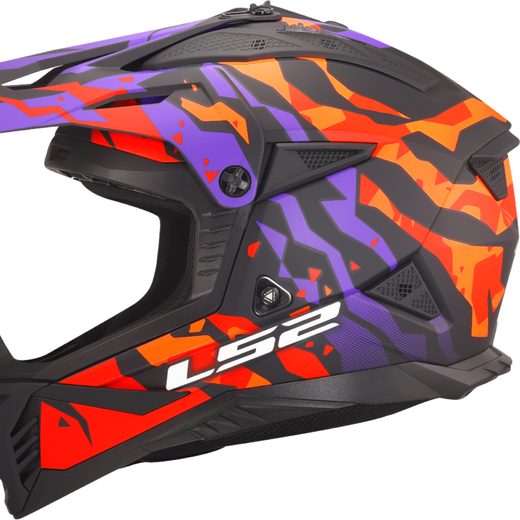 LS2 HELMETS LS2 MX708 FAST II GROTESK PURPLE ORANGE-06