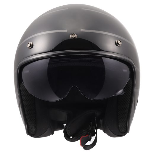 LS2 HELMETS LS2 OF601 BOB II COSMIC BLACK GREY-06