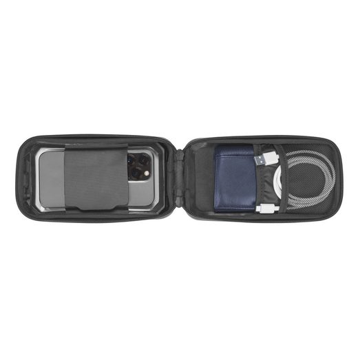 INTERPHONE UNIVERZÁLNÍ VODĚODOLNÉ POUZDRO QUIKLOX WATERPROOF, DO 7", ÚCHYT NA ŘIDÍTKA