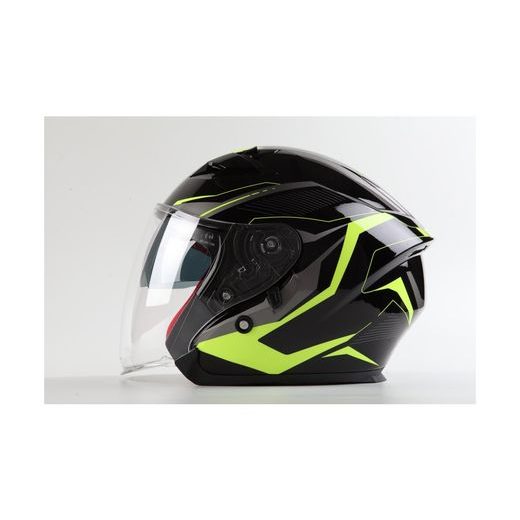 MAXX PŘILBA OF 878 BLACK/GREEN REFLEX