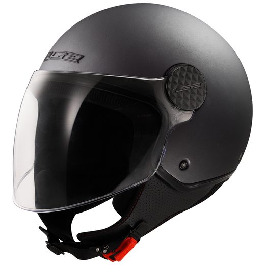 LS2 HELMETS LS2 OF558 SPHERE LUX II SOLID MATT TITANIUM-06