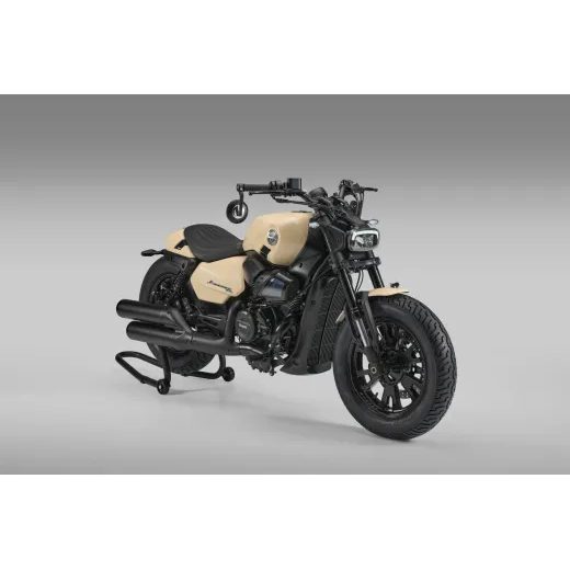 BENELLI LEONCINO BOBBER 400 EURO 5 BEIGE