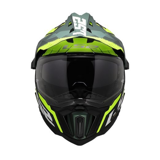 LS2 HELMETS LS2 MX701 EXPLORER SPIRE GREEN H-VIS YELLOW-06