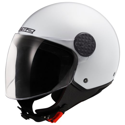 LS2 HELMETS LS2 OF558 SPHERE LUX II SOLID GLOSS WHITE-06