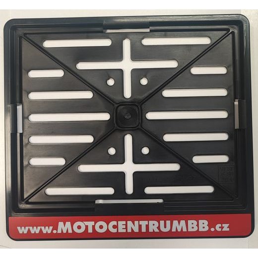 PODLOŽKA POD SPZ MOTOCENTRUM B&B