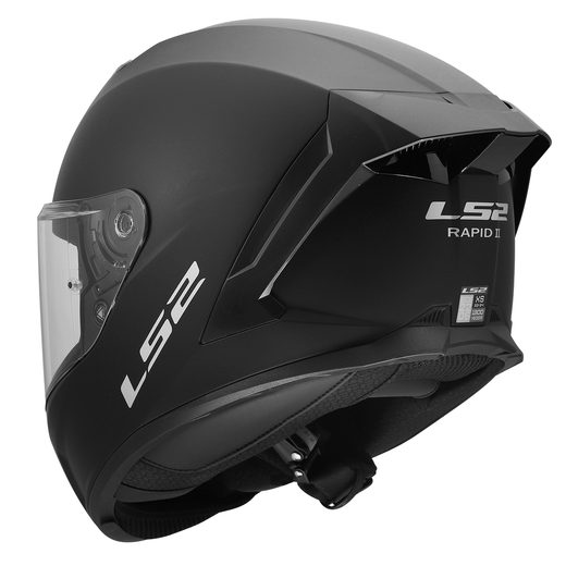 LS2 HELMETS LS2 FF820 RAPID III SOLID MATT BLACK