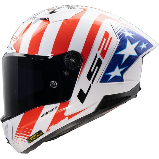 LS2 HELMETS LS2 FF805 THUNDER GP AERO REPLICA BAZ-06