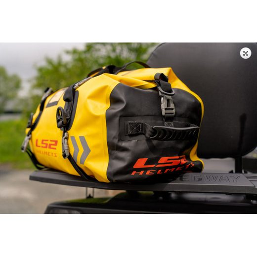 LS2 HELMETS LS2 LB-02 LUGGAGE BAG WATER PROOF PVC YELLOW 65L