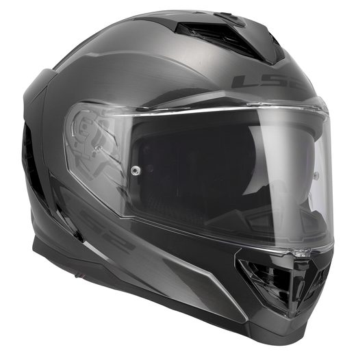 LS2 HELMETS LS2 FF818 STORM III JEANS TITANIUM