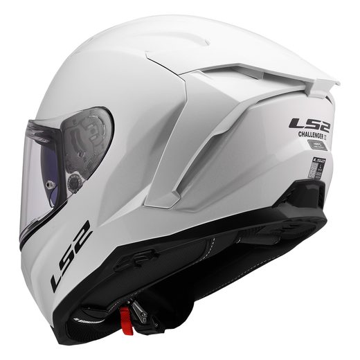 LS2 HELMETS LS2 FF817 CHALLENGER II SOLID WHITE