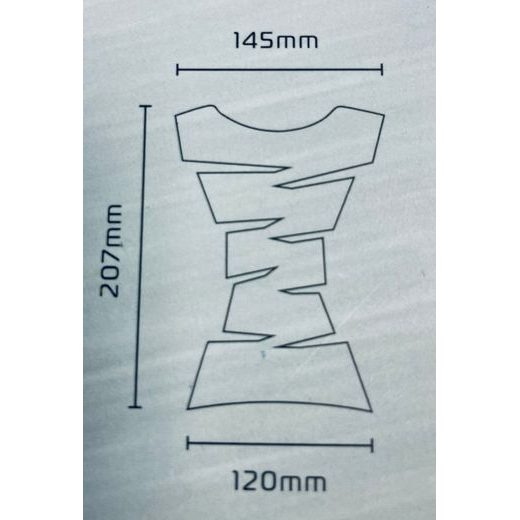 OXFORD TANKPAD NÁDRŽE BLACK