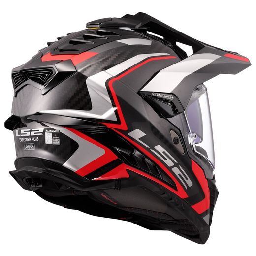 LS2 HELMETS LS2 MX701 EXPLORER C FRONTIER II RED-06
