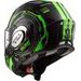 LS2 HELMETS LS2 FF399 VALIANT NUCLEUS BLACK GLOW GREEN