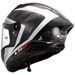 LS2 HELMETS LS2 FF805 THUNDER GP AERO RAUTE WHITE GREY-06