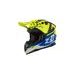 ZED PŘILBA DĚTSKÁ X1.9D TARGA BLUE/YELLOW FLUO/BLACK/WHITE