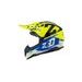 ZED PŘILBA DĚTSKÁ X1.9D TARGA BLUE/YELLOW FLUO/BLACK/WHITE
