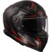 LS2 HELMETS LS2 FF811 VECTOR II ALIZER BLACK RED-06