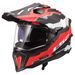 LS2 HELMETS LS2 MX701 EXPLORER C TRICK WHITE RED-06