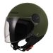 LS2 HELMETS LS2 OF558 SPHERE II SOLID MATT MILITARY GREEN-06