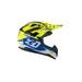 ZED PŘILBA DĚTSKÁ X1.9D TARGA BLUE/YELLOW FLUO/BLACK/WHITE