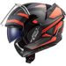 LS2 HELMETS LS2 FF900 VALIANT II REVO MATT TITANIUM FLUO ORANGE