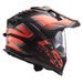 LS2 HELMETS LS2 MX701 EXPLORER ALTER MATT BLACK FL.ORANGE