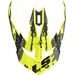 LS2 HELMETS LS2 MX470 PEAK CLAW MAT HI VIS YELLOW