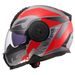 LS2 HELMETS LS2 FF902 SCOPE II OXYD GREY RED-06