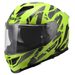 LS2 HELMETS LS2 FF818 STORM III KAOS H-V YELLOW