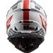 LS2 HELMETS LS2 MX436 PIONEER EVO EVOLVE RED WHITE