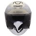 LS2 HELMETS LS2 OF618 VERSO II AQUA IVORY