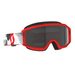 SCOTT BRÝLE PRIMAL SAND DUST 2022 WHITE/RED (PLEXI: DARK GREY)
