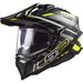 LS2 HELMETS LS2 MX701 EXPLORER C EDGE GL.BLACK H-V YELL-06