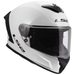 LS2 HELMETS LS2 FF820 RAPID III SOLID GLOSS WHITE