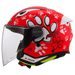 LS2 HELMETS LS2 OF622 FUNNY II PAWS RED