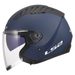 LS2 HELMETS LS2 OF600 COPTER II SOLID MATT NAVY BLUE-06